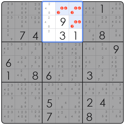 tip for sudoku